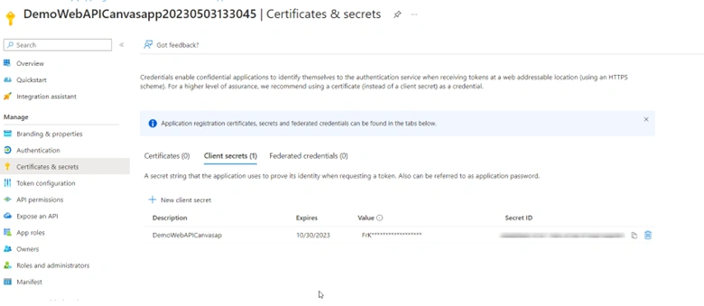 Web API Using Power Apps Custom Connector