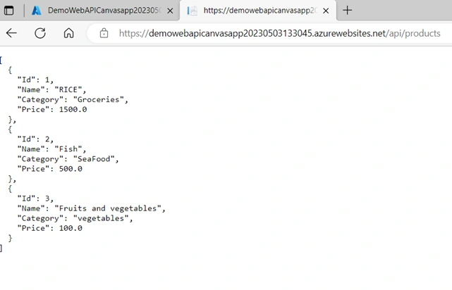 Web API Using Power Apps Custom Connector