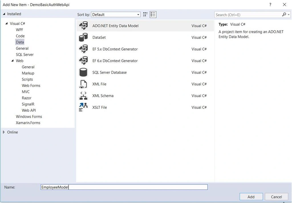 WebAPI 2.0 Basic Auth