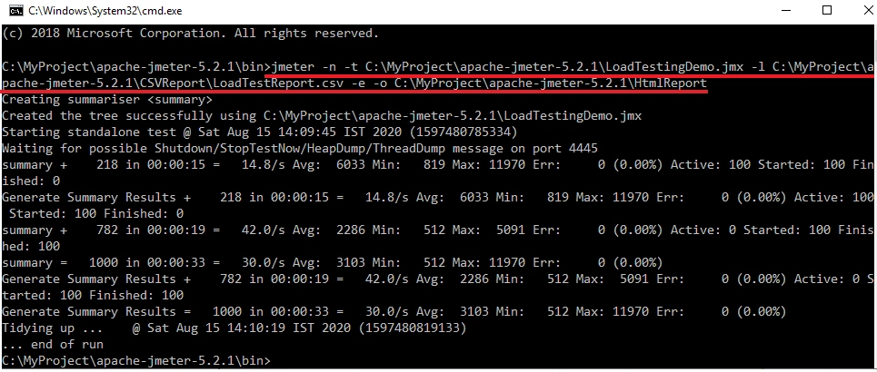 WebAPI Performance Testing Using Apache JMeter
