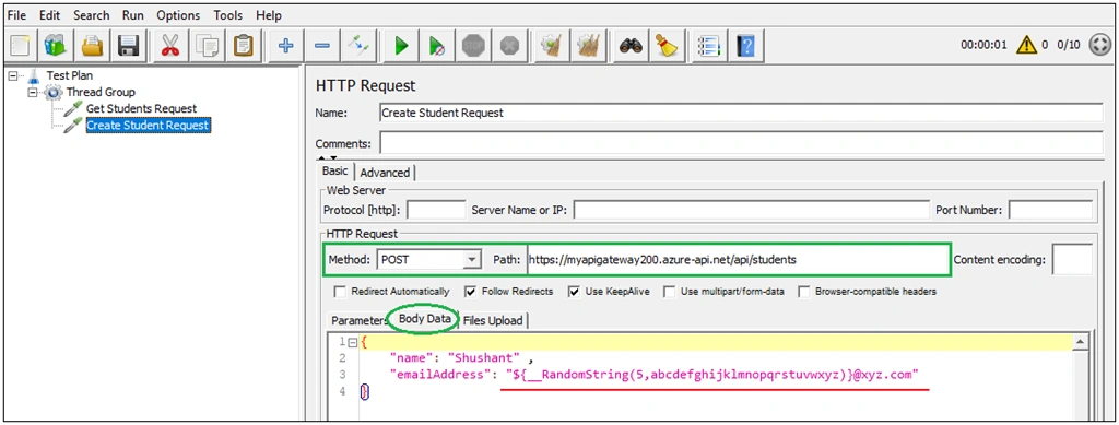 WebAPI Performance Testing Using Apache JMeter