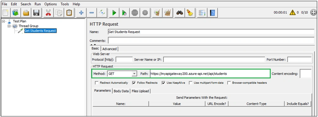 WebAPI Performance Testing Using Apache JMeter