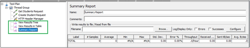 WebAPI Performance Testing Using Apache JMeter