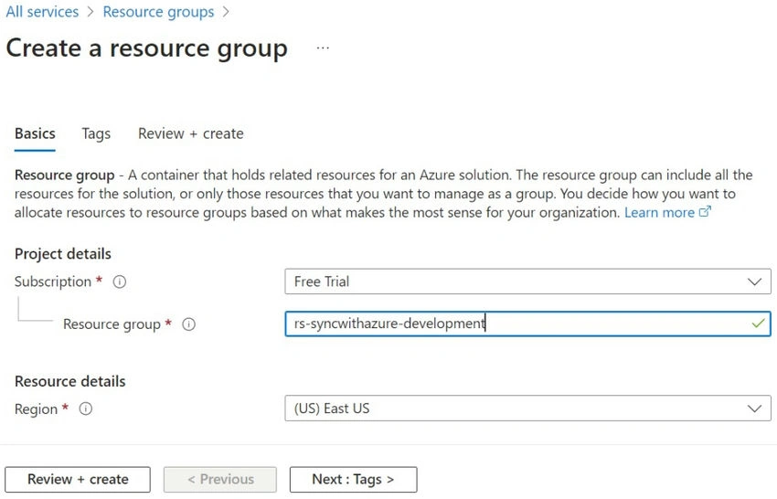 Resource group