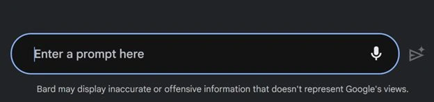 Google Bard Prompt