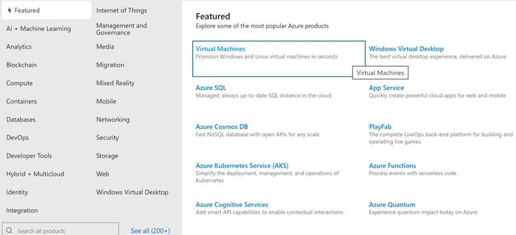 Cloud services and their types