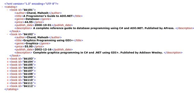 Hierarchical XML Database