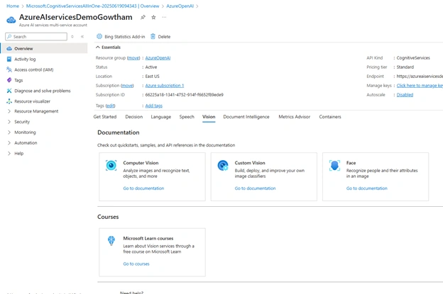 Azure AI Vision