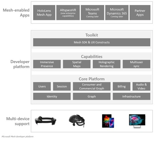 Microsoft Mesh Developer Platform