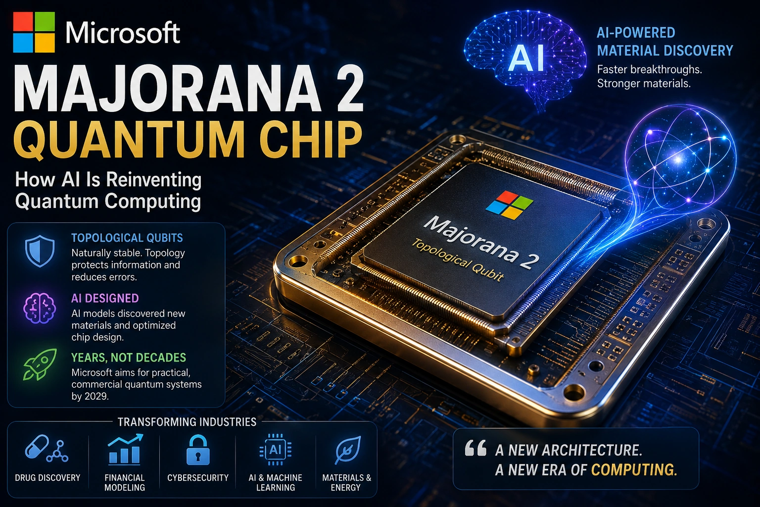 Microsoft Quantum Chip