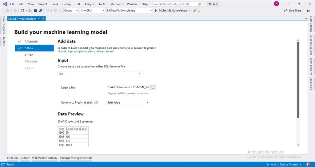 ML.NET Model Builder - An Overview