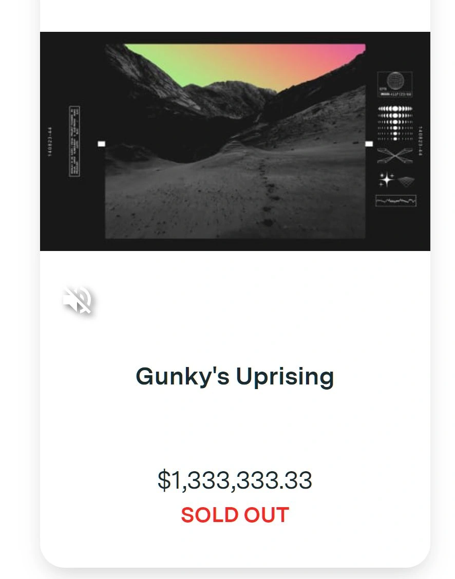 Most expensive NFT song