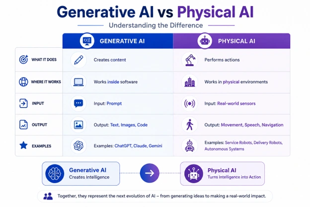 Gen AI vs Physical AI
