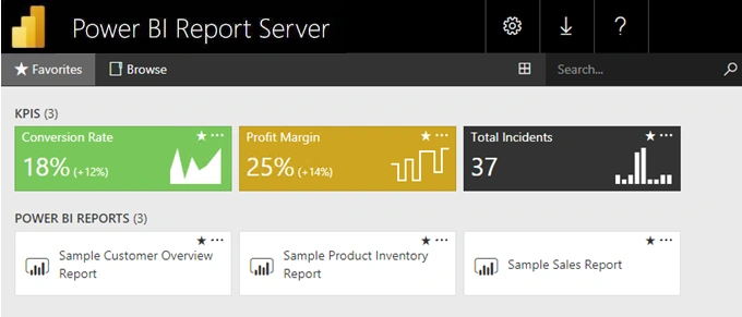 Power BI Report Server