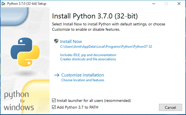 How To Install Python And Configure It With Visual Studio Code Editor With Git Bash
