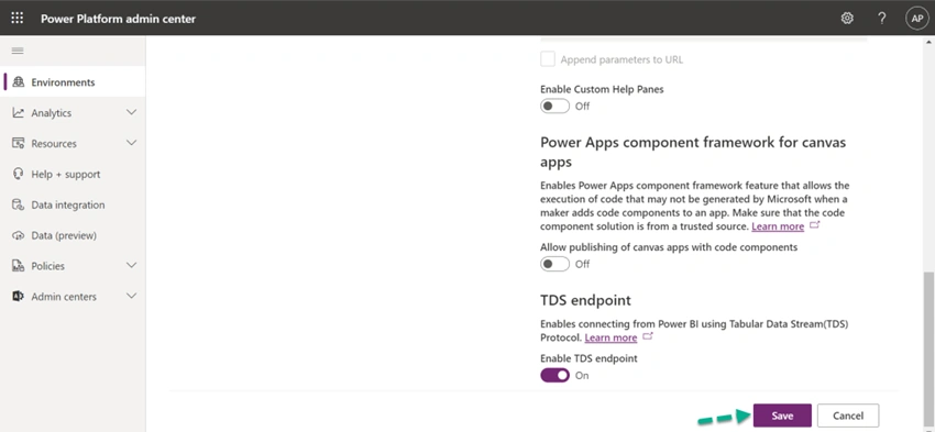 What is TDS and how to enable TDS in Dynamics 365 CE online