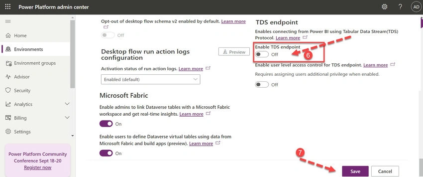 TDS Endpoint