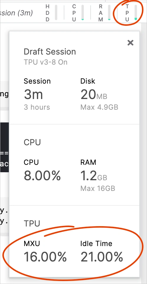 TPU Measurement