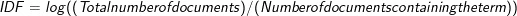 formula