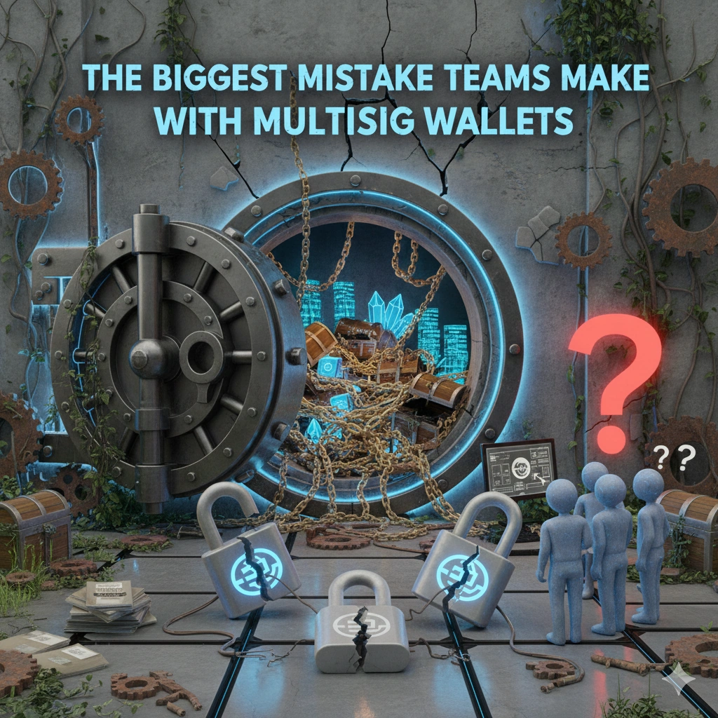 Mistakes teams make Multisig