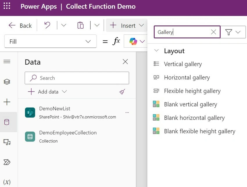 Display Data