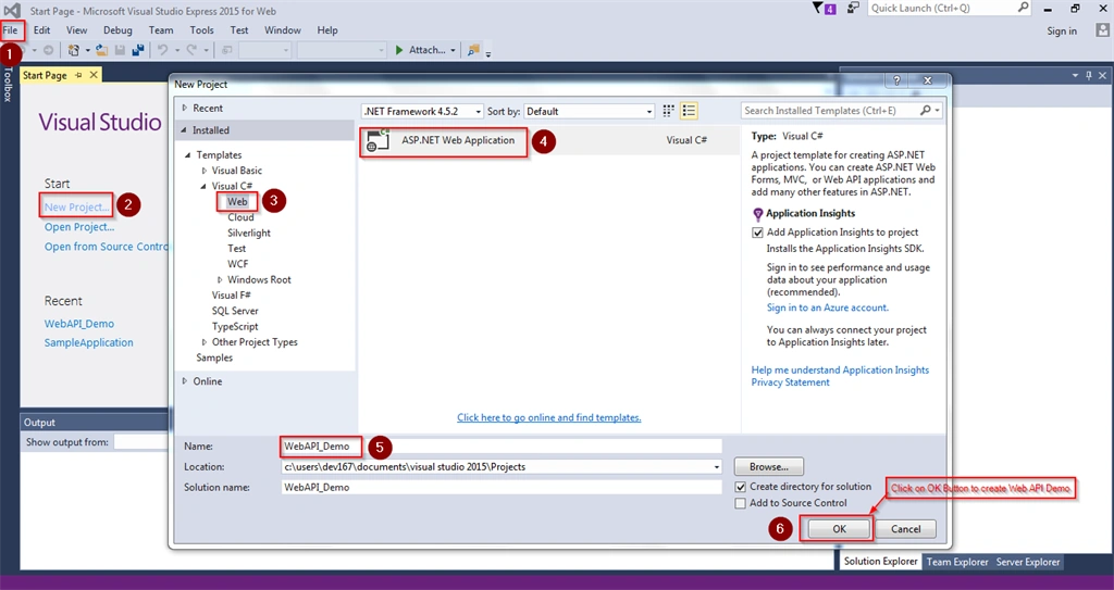 What Is Web API And How To Create Web API Project In Visual Studio