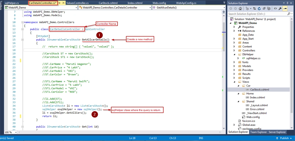 What Is Web API And How To Create Web API Project In Visual Studio