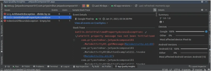 What's new in Android Studio - Electric Eel