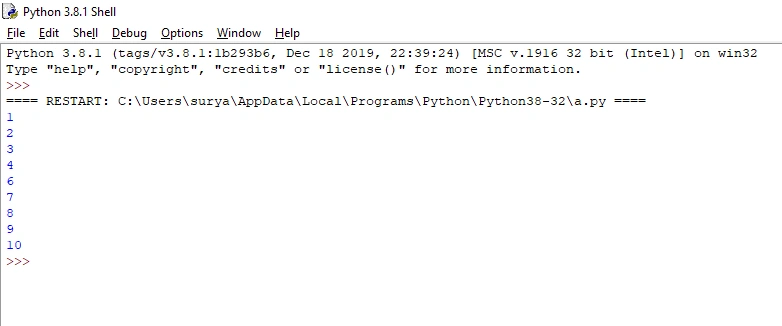 While Loop In Python