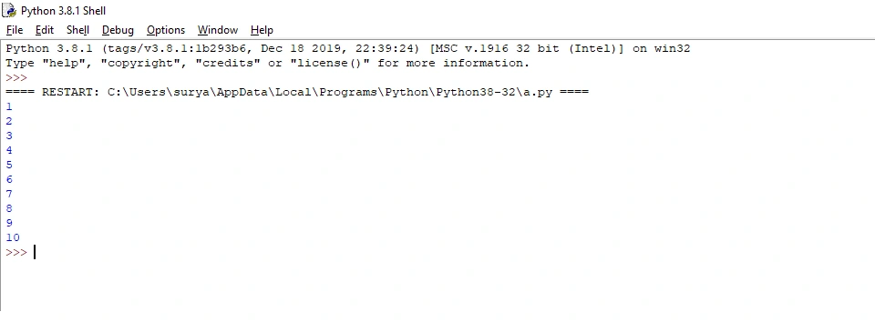 While Loop In Python