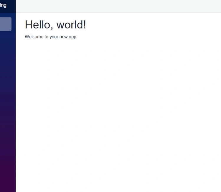 Blocking UI