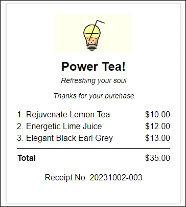 Point-Of-Sales System