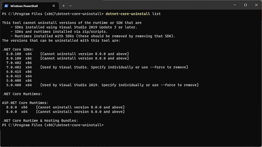 Windows Powershell