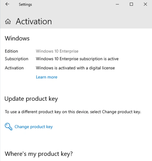Windows 10 Professional To Windows 10 Enterprise Upgrade