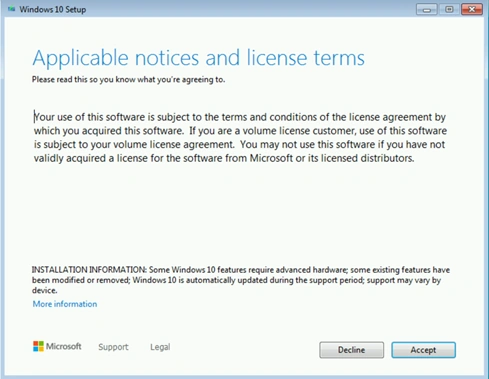 Windows 10 Upgrade