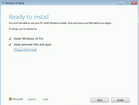Windows 10 Upgrade