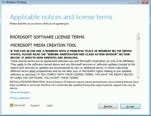 Windows 10 Upgrade
