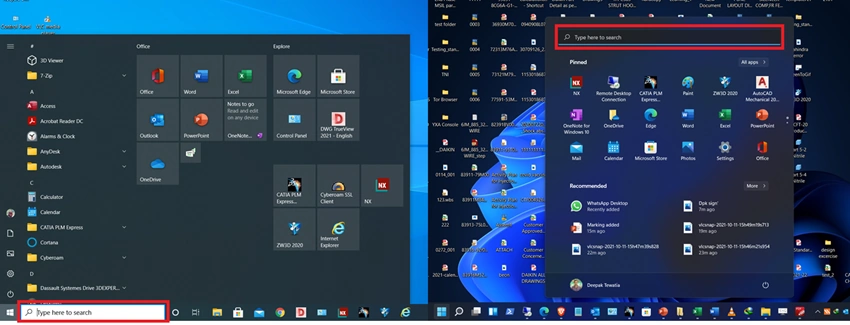 Windows 10 vs Windows 11