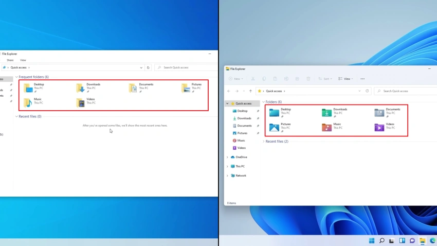 Windows 10 vs Windows 11