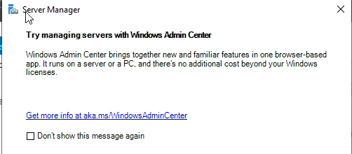 Windows Admin Center