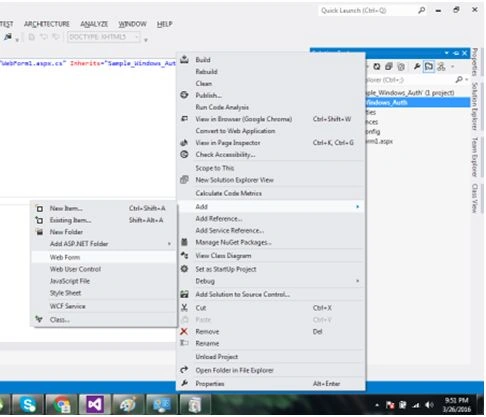 Add Webform