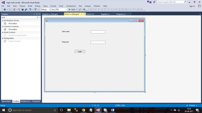 Windows Application