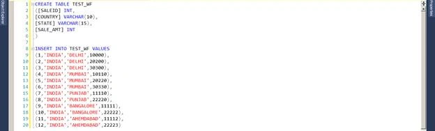 Windows Function - FIRST_VALUE And LAST_VALUE