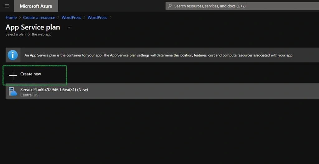 WordPress on Azure