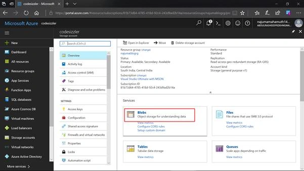 Azure Storage