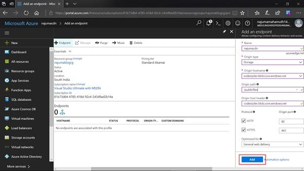 Azure Storage