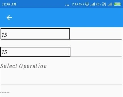 Picker Working Arithmetic Operators Android UWP Using Xamarin.Forms