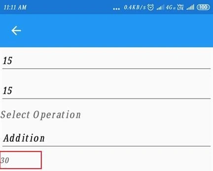 Picker Working Arithmetic Operators Android UWP Using Xamarin.Forms
