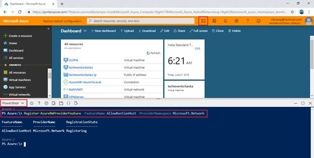 Azure Bastion (Preview) Service