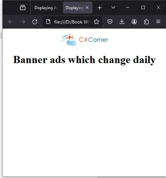 Random ads in Javascript